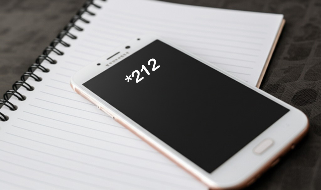 Un teléfono y un cuaderno, simbolizando recursos de ayuda